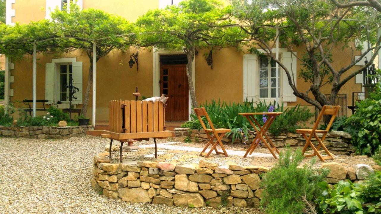 Bed and Breakfast Le Fer en Cèze Sabran Exterior foto