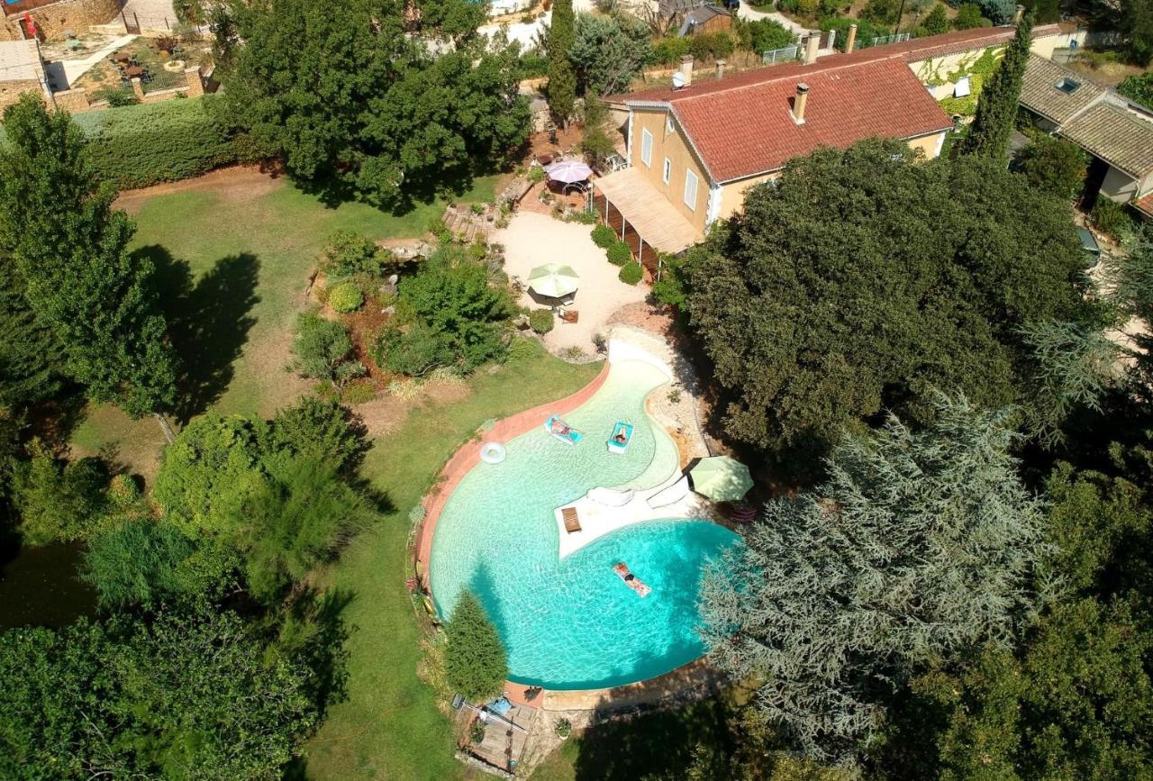 Bed and Breakfast Le Fer en Cèze Sabran Exterior foto