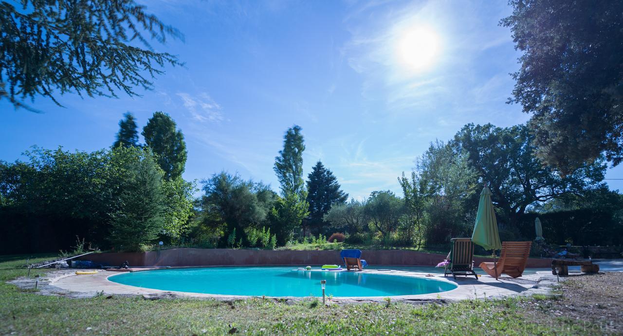 Bed and Breakfast Le Fer en Cèze Sabran Exterior foto