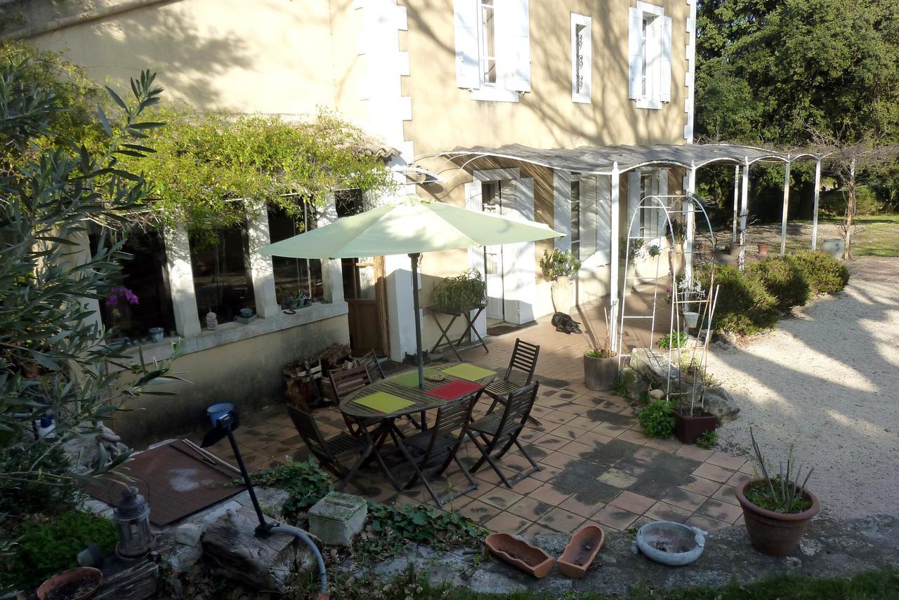 Bed and Breakfast Le Fer en Cèze Sabran Exterior foto